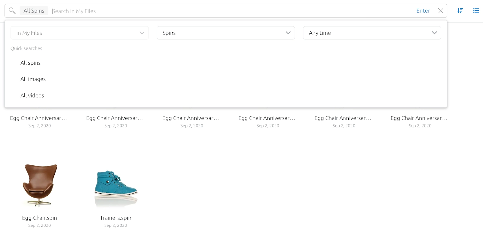 Search process step 3